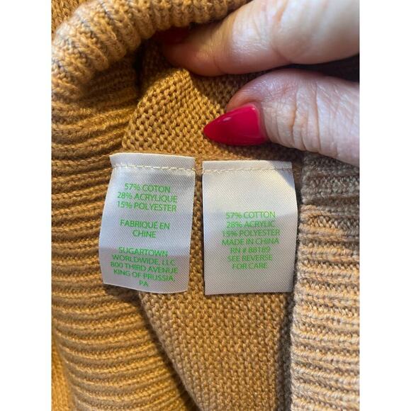NWT LILLY PULITZER ESMA SWEATER *HEATHERED RATTAN* RAGLAN CREWNECK XS - Picture 13 of 13